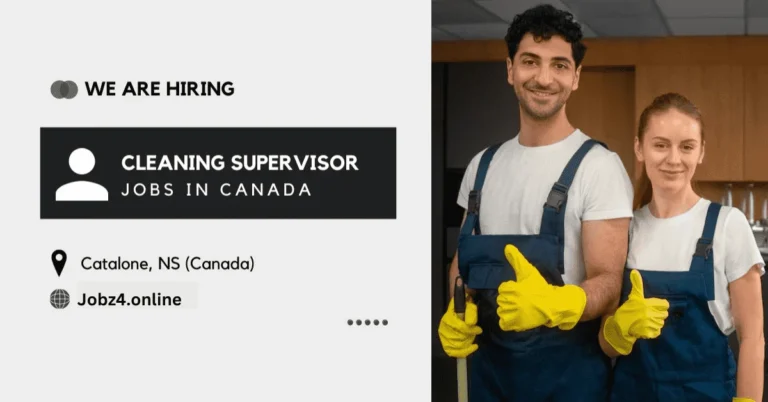 Cleaning Supervisor Jobs in Canada